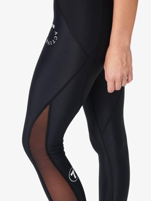 7 DAYS Women's Training Tights Tights 001 Black